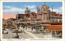 "The Lido" of the Jersey Coast - Marlborough-Blenheim Beach Postcard