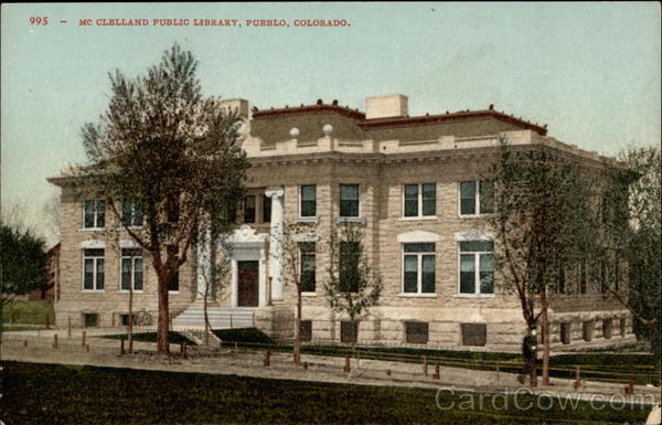 Mc Clelland Public Library Pueblo Colorado