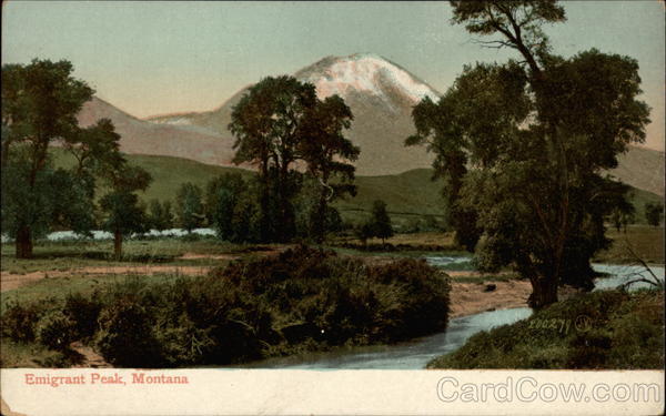 Emigrant Peak Pray Montana