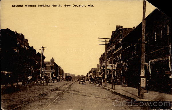Second Avenue looking North Decatur Alabama