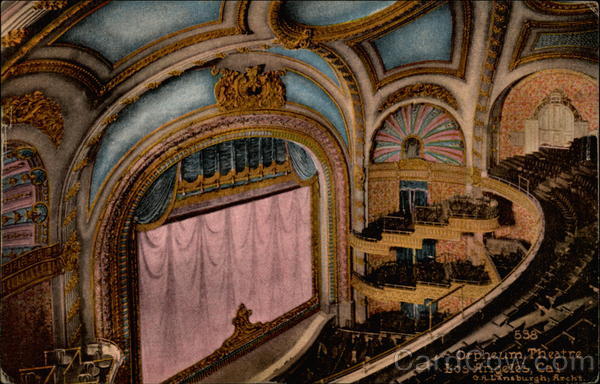 Orpheum Theatre Los Angeles California