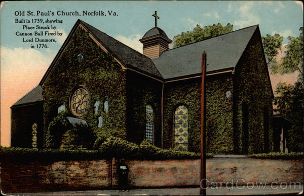 Old St. Paul's Church Norfolk Virginia