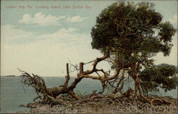 Soldier Key Looking toward Little Soldier Key Miami Florida