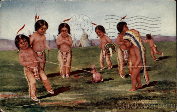 Cupid of the War Path H. M. Pollock Native Americana