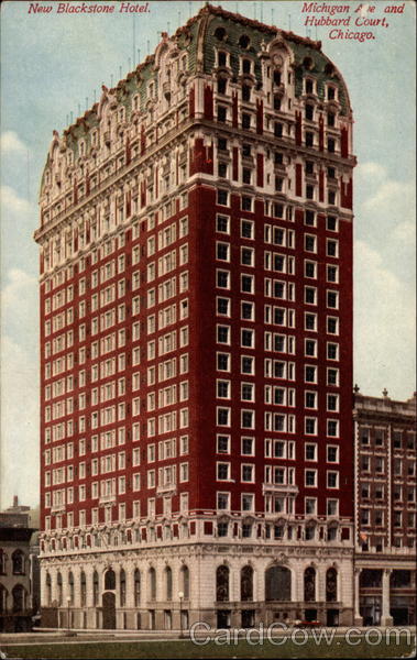 New Blackstone Hotel Chicago Illinois