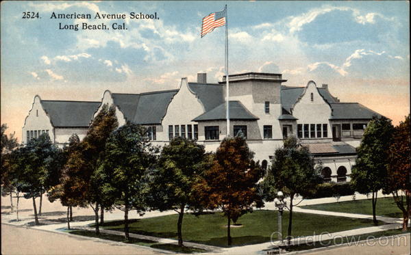 American Avenue School Long Beach California
