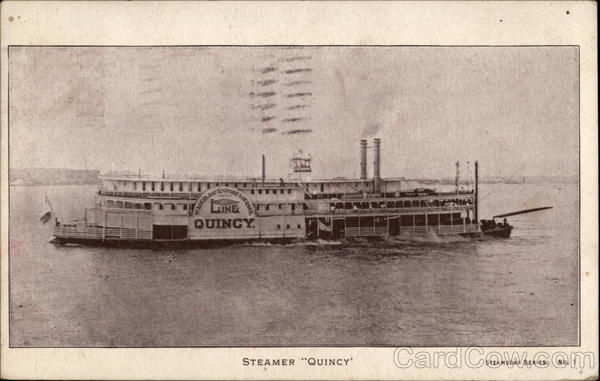 Steamer Quincy Riverboats