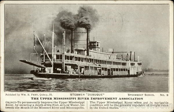 Steamer Dubuque Steamers
