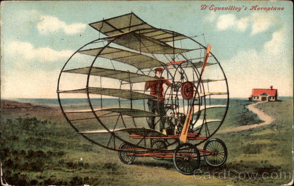 D' Equevilley's Aeroplane Aircraft