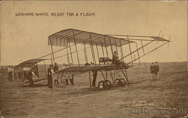 Grahame-White Ready For A Flight Aircraft