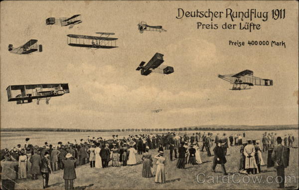 Deutscher Rundflug 1911 - Preis der Lufte, Preise 400,000 Mark
