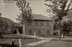 Public Library Manitou, CO Postcard Postcard