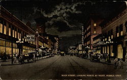 Main Street Pueblo, CO Postcard Postcard