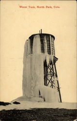 Water Tank, North Park Postcard