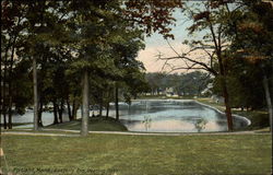 Easterly End, Deering Oaks Postcard