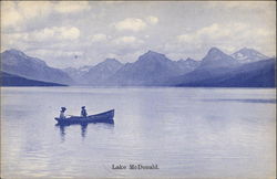 Lake McDonald Scenic, MT Postcard Postcard