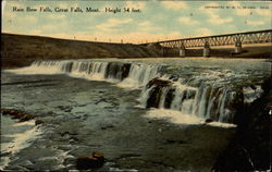Rain Bow Falls Postcard