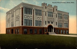 Fourth Ward School Altus, OK Postcard Postcard