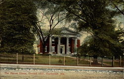 The Bierne Home, Erected 1837 Huntsville, AL Postcard Postcard