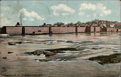 Riverside Cotton Mills Danville, VA Postcard Postcard