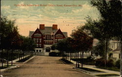 Hyde Park School and Robert Gillam Road Postcard