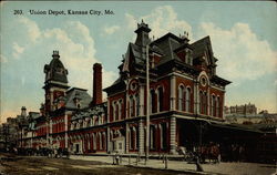 Union Depot Postcard