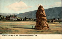 Liberty Cap and Hotel Postcard