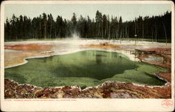 Emerald Spring Upper Geyser Basin Postcard
