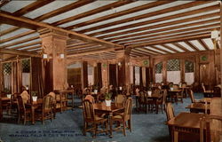A Corner in the Grill Room, Marshall Field & Co.'s Retail Store Chicago, IL Postcard Postcard