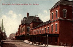 Union Depot Postcard