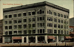 Mead Building Rutland, VT Postcard Postcard