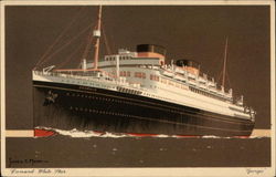 Cunard White Star Postcard