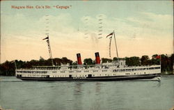 Niagara Nav. Co.'s Str. "Cayuga" Aircraft Postcard Postcard