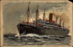 Hamburg-Amerika Linie Postcard