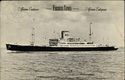 Farrell Lines Boats, Ships Postcard Postcard