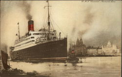 R.M.S. "Samaria" - Cunard Line Postcard