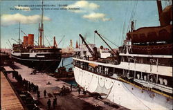Yokohoma Pier Postcard
