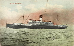 SS Momus Postcard