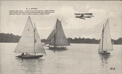 Carrying Mail Over Chautauqua Lake Postcard