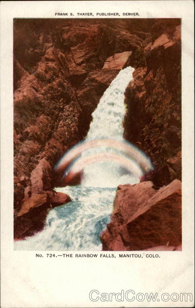 The Rainbow Falls Manitou Colorado
