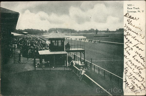 Race Track Saratoga New York