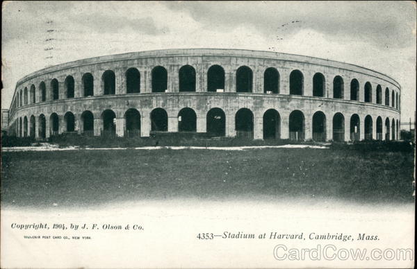 Stadium at Harvard Cambridge Massachusetts