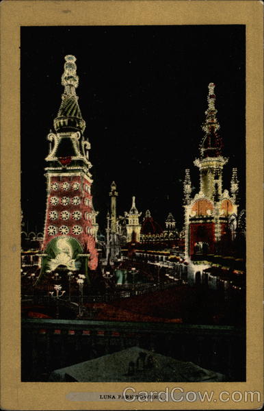 Luna Park Towers Coney Island New York