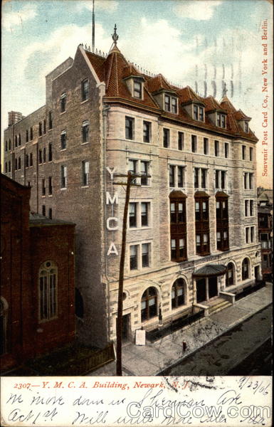 Y.M.C.A Building Newark New Jersey