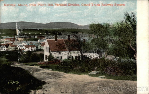 Norway, Maine, from Pike's Hill Portland Division, Grand Trunk Railway System