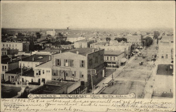 Looking NorthEast From City Hall Business & Office