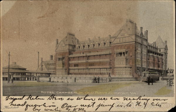 Hotel Chamberlin Old Point Comfort Virginia