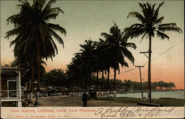 Pal Avenue, Crostobal, Canal Zone Panama