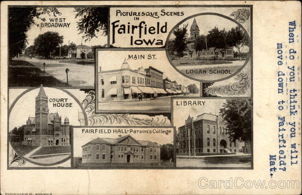 Picturesque Scenes Fairfield Iowa