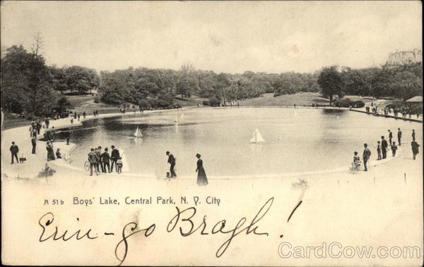 Boys' Lake, Central Park New York